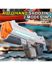 420cc Electric High-Pressure Water Gun – Powerful Lighting Technology, Automatic Water Blaster Toy for Summer Outdoor Fun