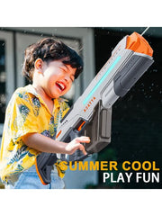 420cc Electric High-Pressure Water Gun – Powerful Lighting Technology, Automatic Water Blaster Toy for Summer Outdoor Fun