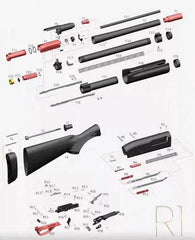 Alpha King AKA R1 Remington M870 Gel Blaster