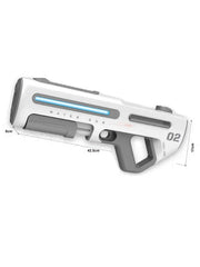 High-Pressure Electric Water Gun – Powerful Automatic Water Blaster with LED Lights for Adults, Perfect for Outdoor and Pool Fun