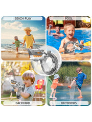 High-Quality Electric Shark Water Gun Pichkari – Automatic High-Pressure Spray Gun for Kids’ Outdoor Summer Fun