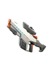 White - SplashMaster X1 - High Power Automatic Water Suction Electric Squirt Gun - Light-Up Blaster for Adults & Kids