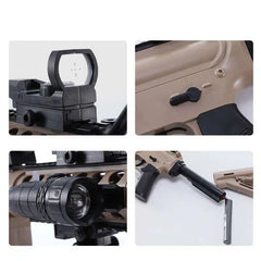 TG HK416 Electric Tan Gel Ball Blaster with Full Accessories