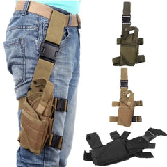 Draft punks Nylon Black Right Hand Drop Leg gel blaster Holster