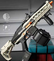 LKShark Shus Blowback Gel Ball Blaster Powered by Block Battery